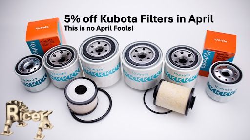 5% off Filters in April