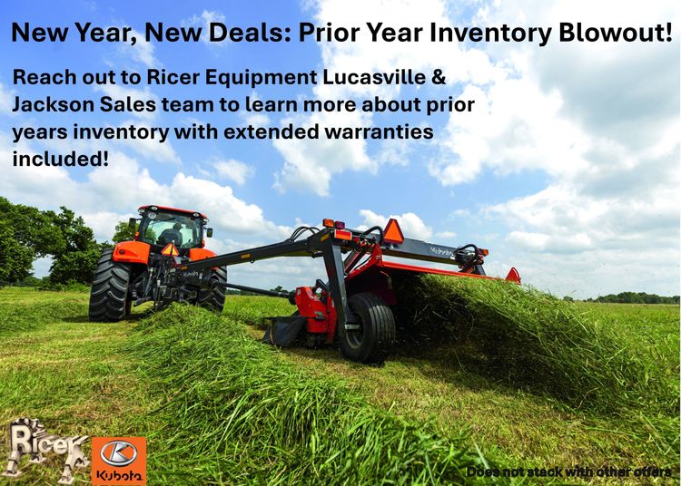 New Year, New Deals: Prior Years Inventory Blowout!
